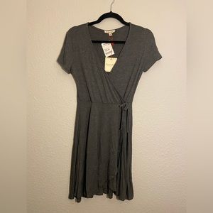 Juniors Mini Wrap Dress